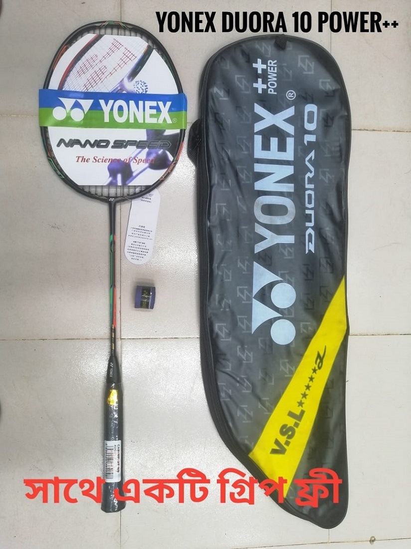 Unleash Your Badminton Prowess With The Yonex Duora 10 Power Plus Badminton Racket A Complimentary Grip For Optimal Handling - Badminton Dominance