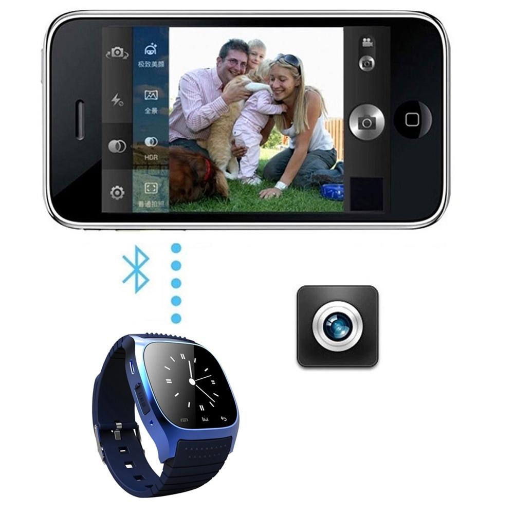 【VisioN Shop】Bluetooth Smart Watch M26 Smartwatch Sleep Tracker Alarm Clock Message Call music Camera sport Watch Andriod. 