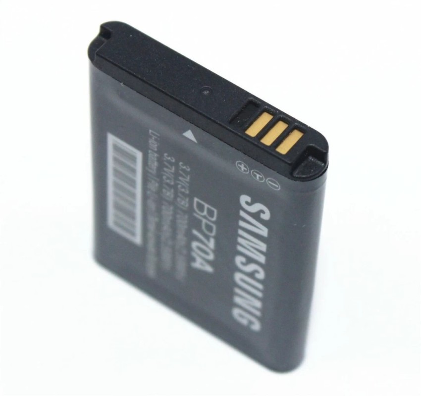 Samsung Digital Camera Battery BP70A for Samsung DV150F, ES65, ES70, ES80, MV800, PL120, PL170, PL20 and more. 