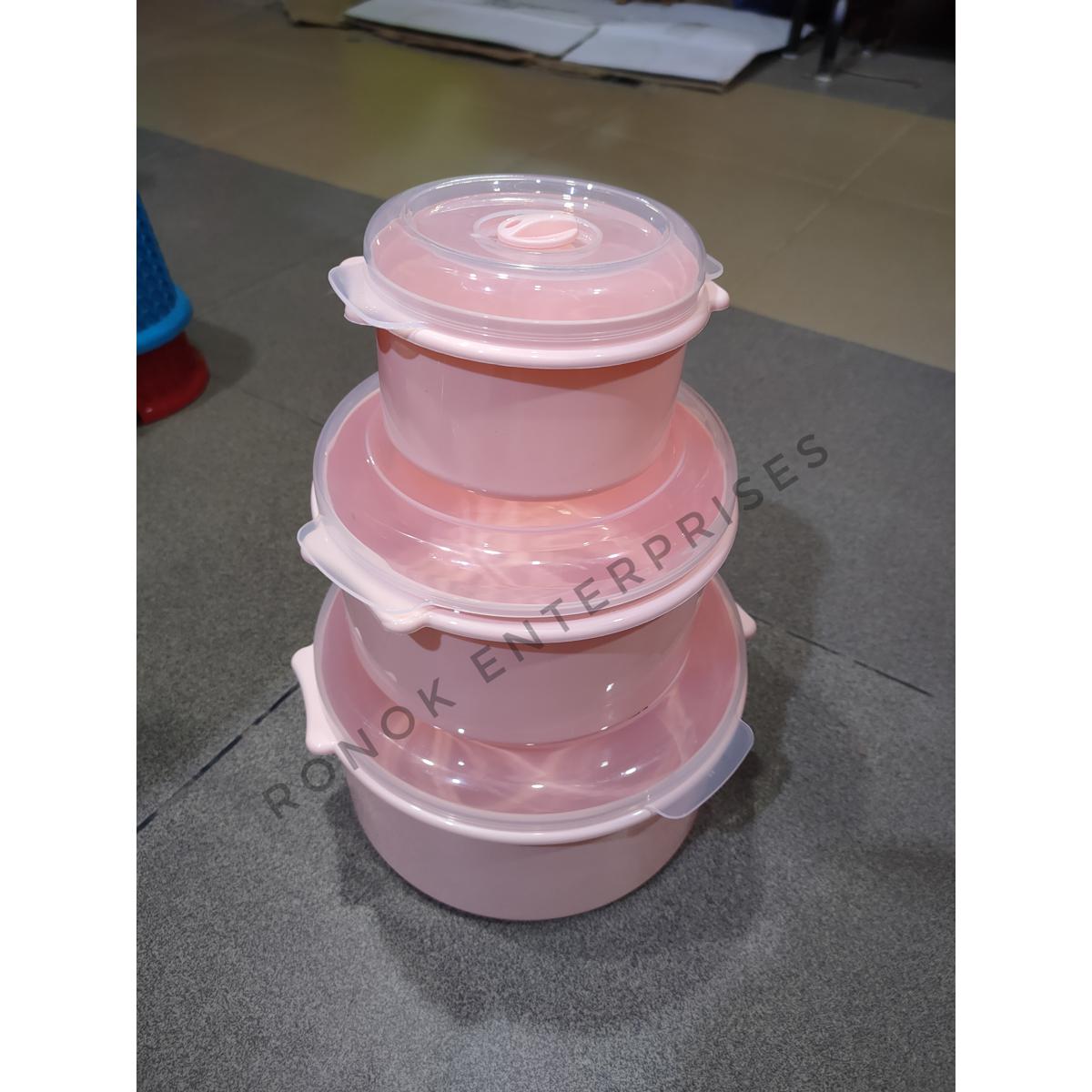 Star 3pcs microwave container set R_F_L