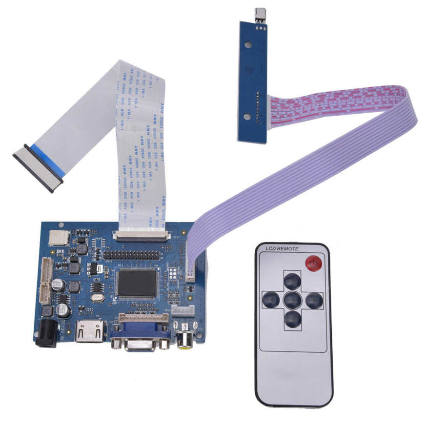 HDMI + VGA AV LCD Controller Board AT070TN92 AT070TN90 AT070TN94 50Pin Durable. 