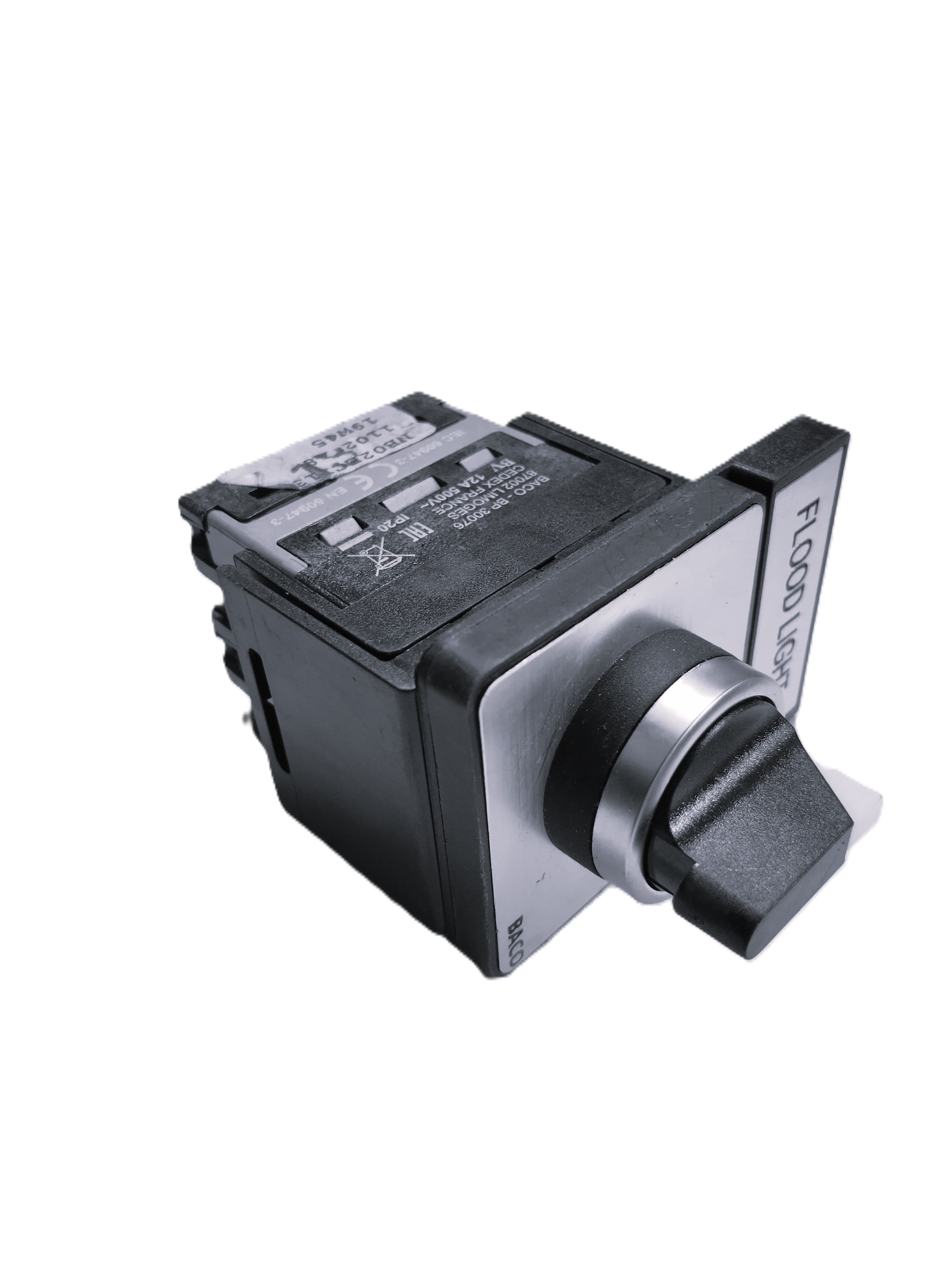 BACO PR12 rotary cam switch (flood light). 