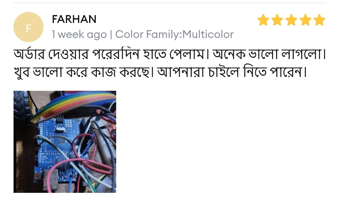 Arduino UNO r3 SMD Ch340 Version with USB Cable. 