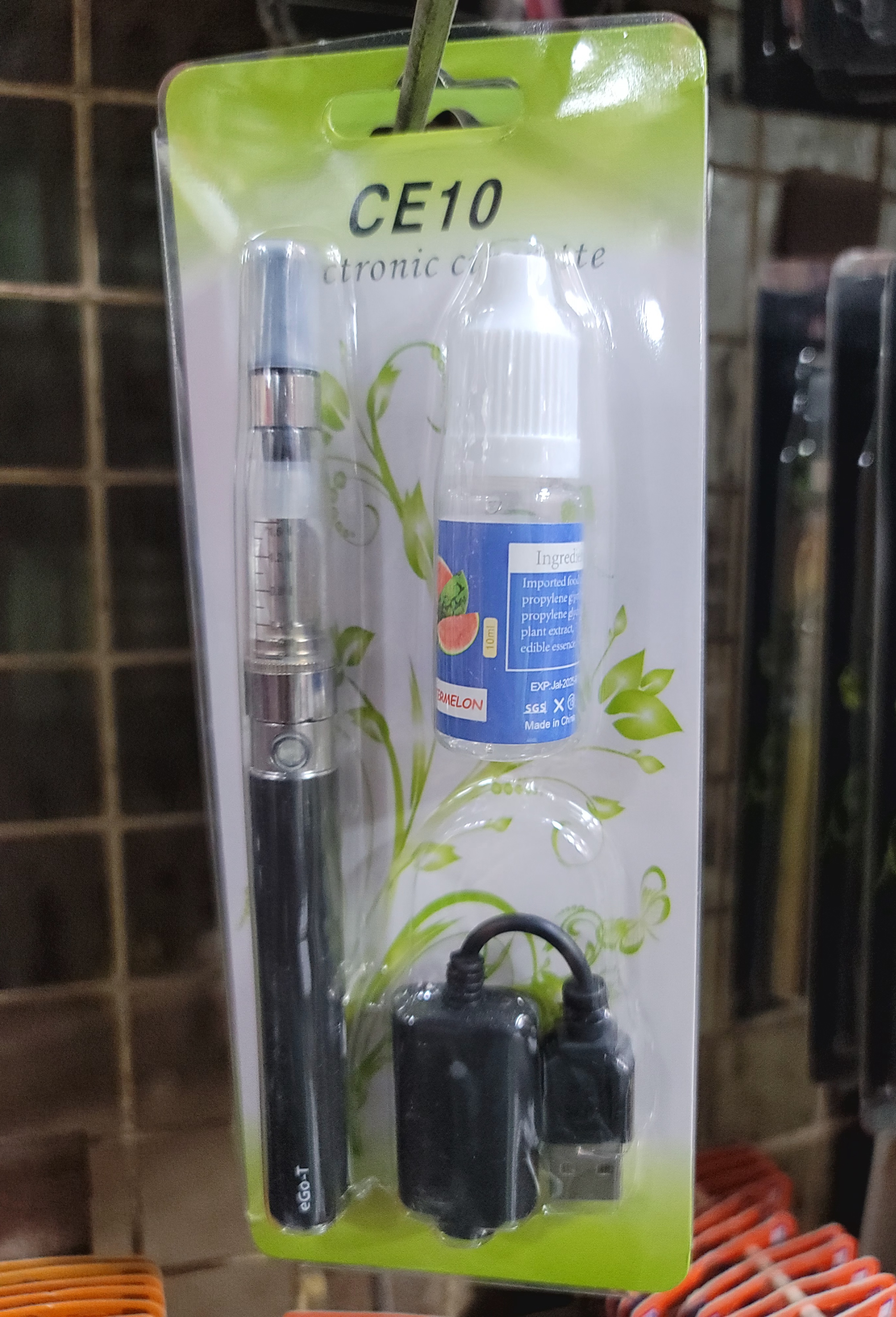 ce10 electronic cigarette CE10 Vape International PRC product high performing Vape E cigarette pen  style EVOD multicolor with juice free