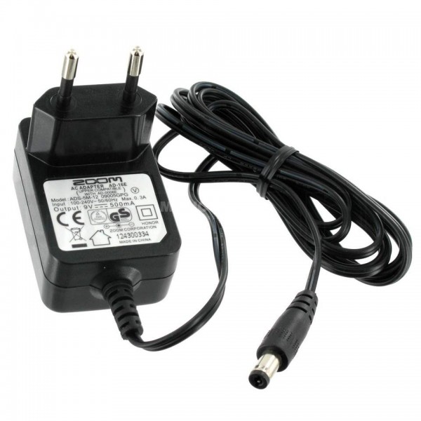 Zoom AD-16E AC Adapter, AC Power Adapter Designed for Use with Zoom Guitar, Bass, and Acoustic Effects Pedals. 