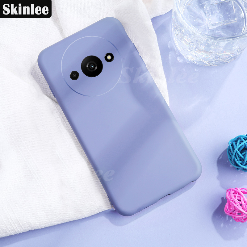 Phone case For Xiaomi Poco C61 Back cover Soft Liquid Silicone Cover Environmentally Silicone Housing For Mi Xiaomi Xiaomi Poco C61 Cover cases
