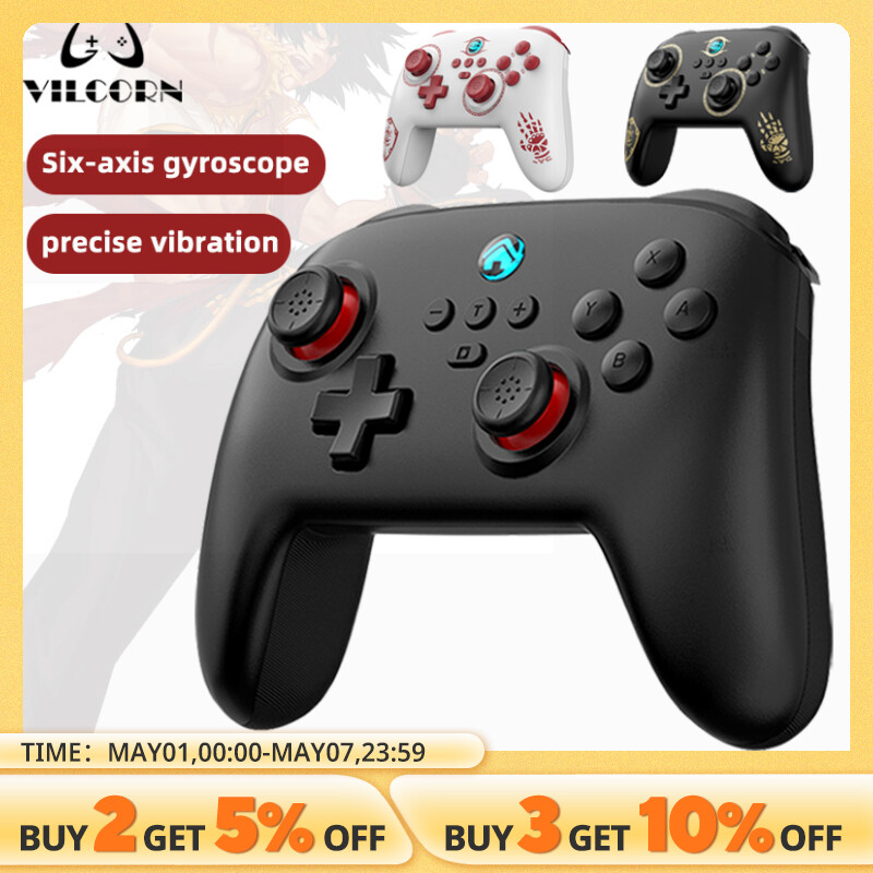 Switch Pro Controller Wireless Game Gamepad for Nintendo Switch OLED/Lite Joyestick For PC/Steam Deck Yuzu Controle