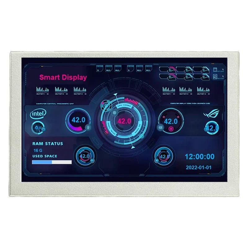 5inch IPS TYPE-C Secondary Screen Computer LCD Display for Mini PC Case 800x480 CPU GPU RAM HDD USB Monitor Freely AIDA64. 