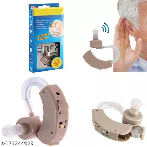 Rokomari Ponner Hat Hearing-aid Portable Ear Mounted Amplifying Hearing Aid Clear Sound Quality Sound Amplifier Single Key Operation