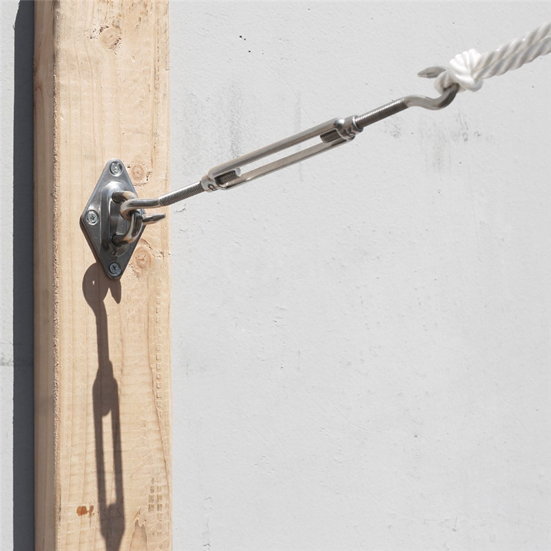 Replacement For Sunshade Sails Spring Hook Sunshade Net Set Stainless Steel Shelter Fitting Kits. 
