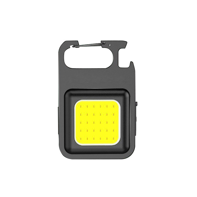 Mini LED Flashlight Keychain Light Multifunctional Portable Camping Flashlights USB Charging Work Lights fishing Lanterna 1Set. 