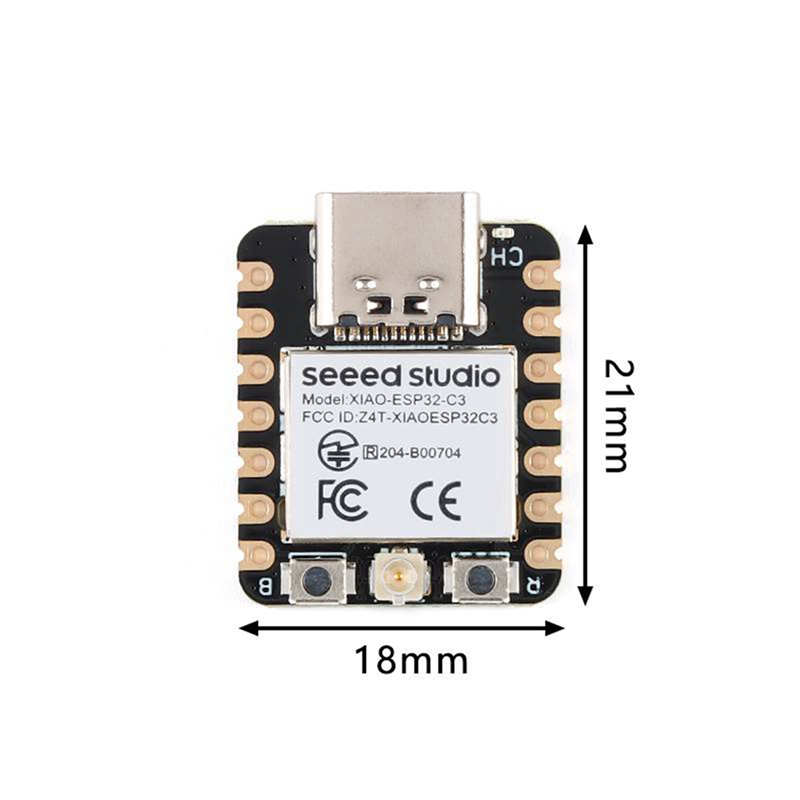 2X Seeeduino XIAO ESP32-C3 WiFi Bluetooth Mesh 5.0 Development Board Modul 4MB Flash 400KB for. 