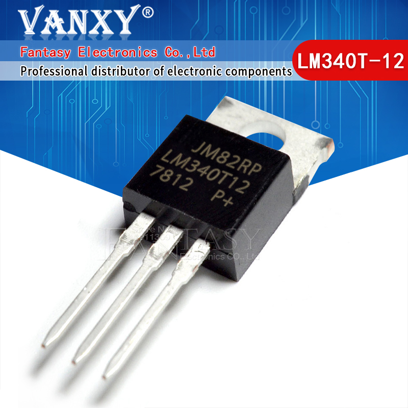 10pcs LM340T-12 TO-220 LM340T12 TO220 LM340-12. 