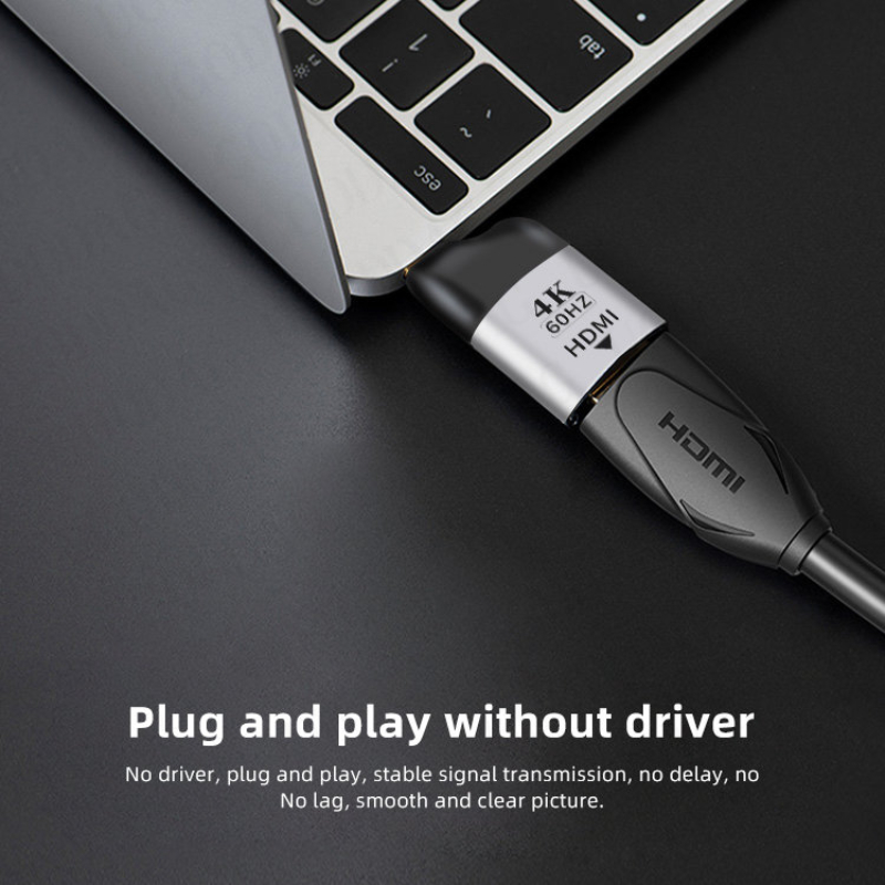 OTG Type C To Vga Adapter HDMI-Compatible Dp Otg USBC Converter Laptops Phone Monitor Video Output USB-C Adapter. 