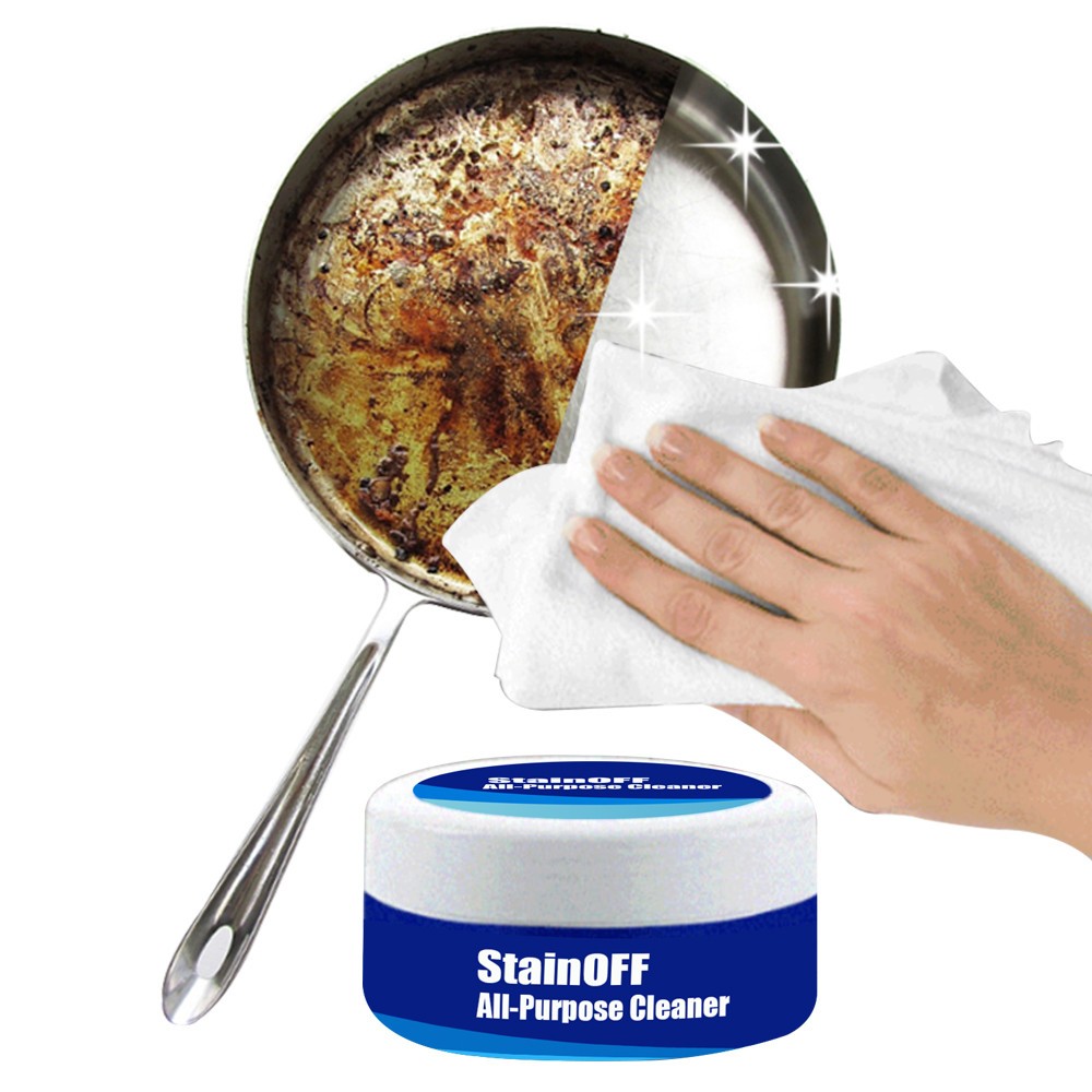 Stainaway All-Purpose Cleaner | Stainoff Grease Cleaner | Multi-Function Cleaning Agent with Fresh Scent for Hood,Pots,Grill,Sink and Other Home Use. 