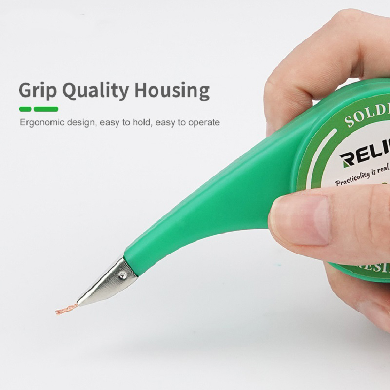 RELIFE Solder Wick No-Clean Copper Desoldering Braid Low Residue Tin Repair Tool RL-1520 RL-2020 RL-2520 RL-3020 RL-3520. 