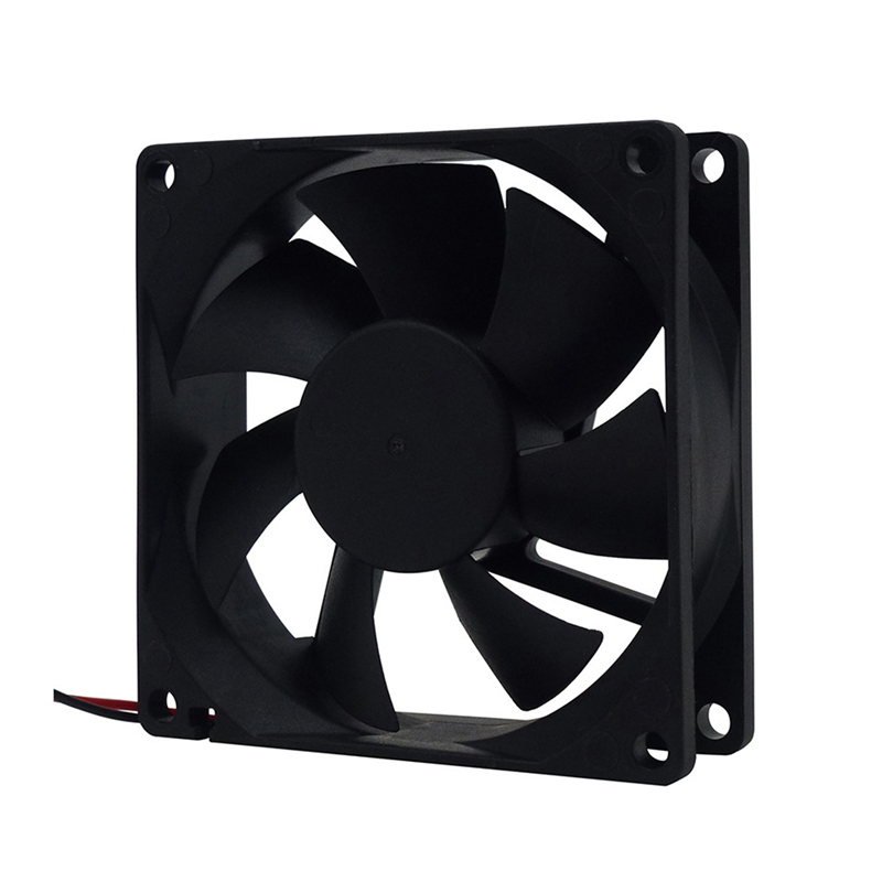 NAMUNY 2X 24V 80mm 8cm Cooling Fan 80X80X25 mm 8025 PC Computer Case Fan DIY Router GPU CPU Cooling Fan. 
