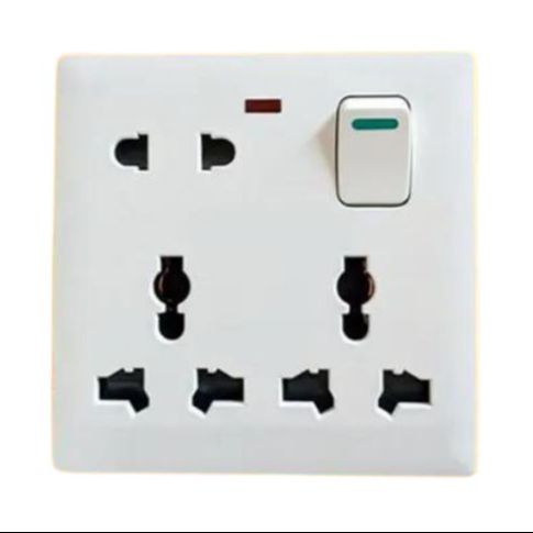 Multi Function Universal Wall Switch Socket 8 Pin  Wholesale Price Socket 8pin multi socket 8 pin Socket Rm Electric. 