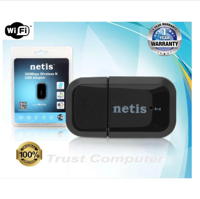 Netis WF2123 300Mbps Wireless N USB Adapter, Wi-Fi Adapter