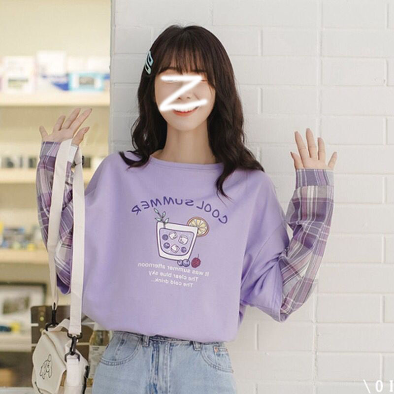 Jeans Korean Purple Aesthetic Clothes Korean Version Waist Close