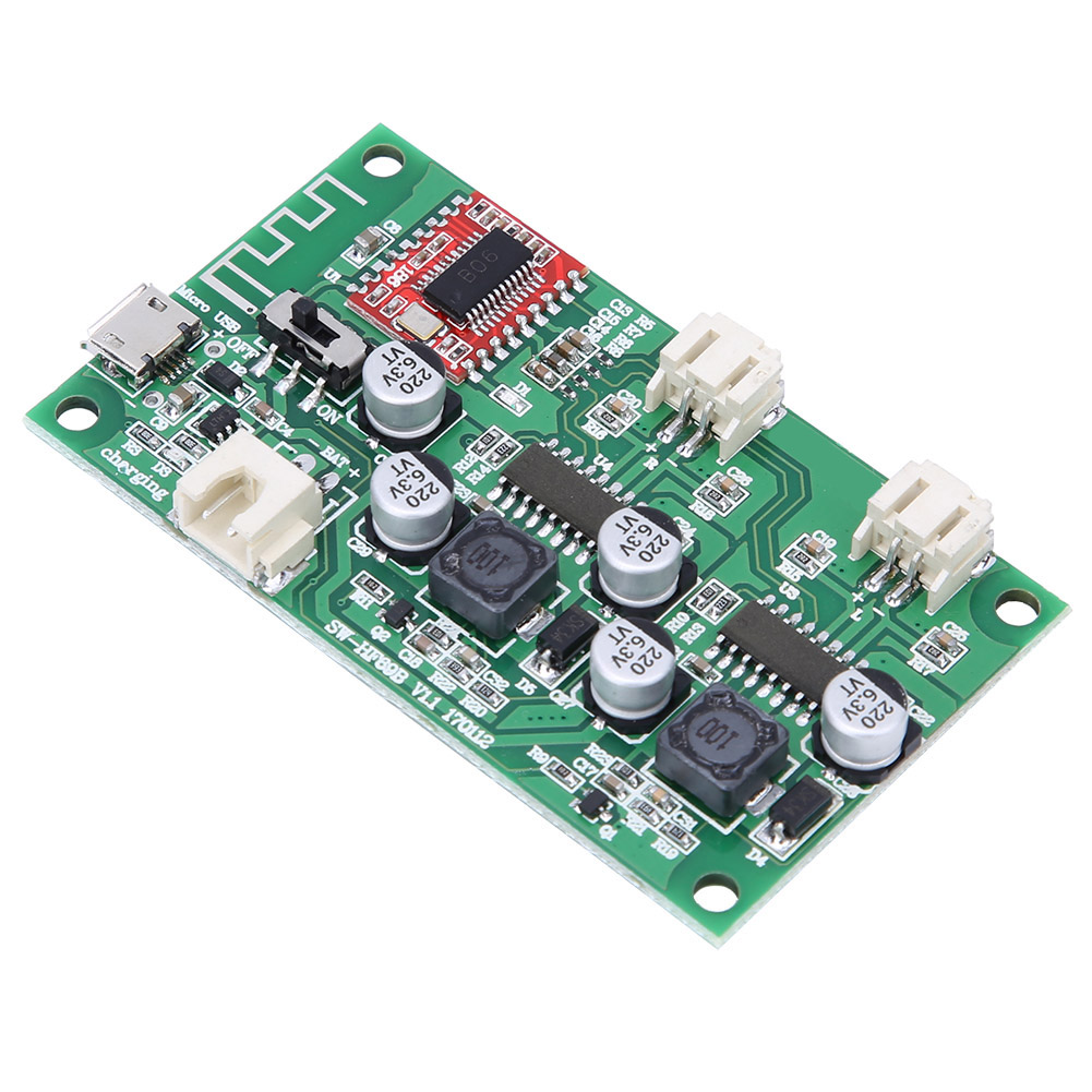 AMP Board Audio Parts HF69B Power Amplifier Speaker Modified 2x6W. 