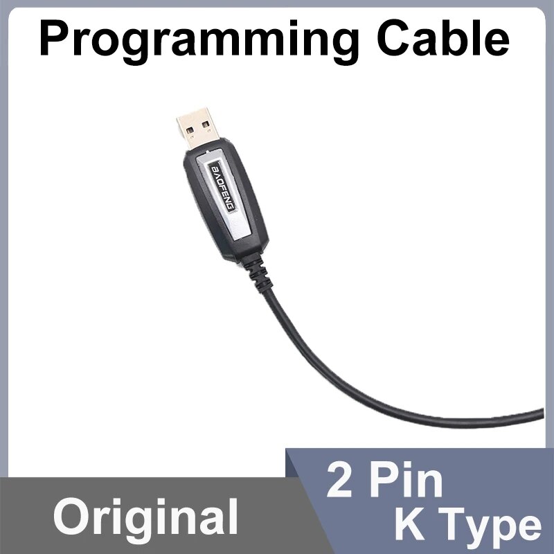 USB Programming Cable Quansheng UVK5 UVK6 5RPlus Baofeng 18Pro 13Plus 17Plus V2 Programming Cable CD Software Radio Accessories. 
