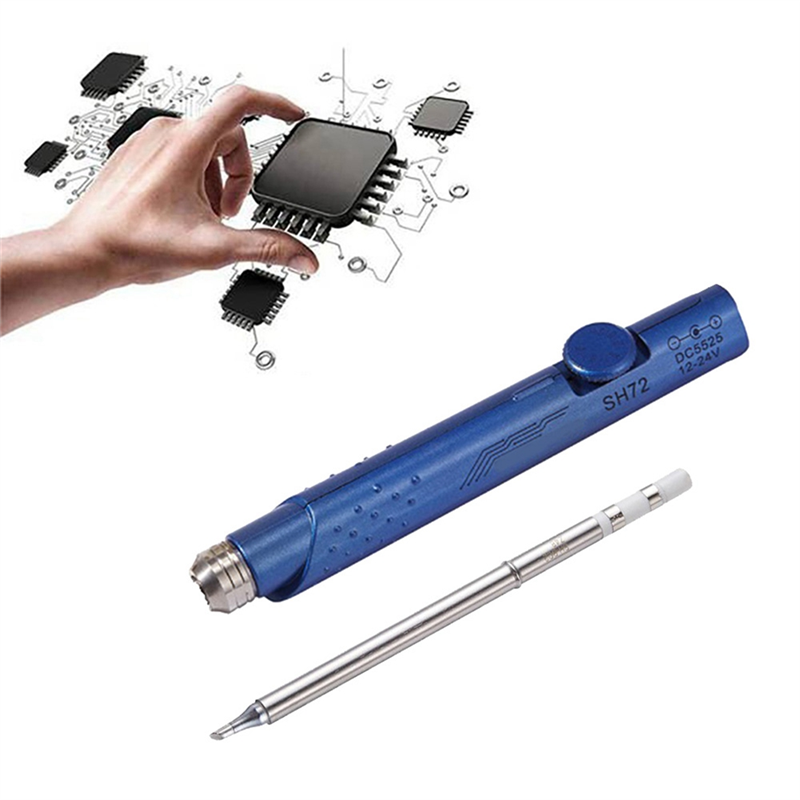 SH72 Soldering Iron 65W 12-24V 220-400℃ Adjustable Temperature SH72-BC2 Welding Tool Not T12 A. 