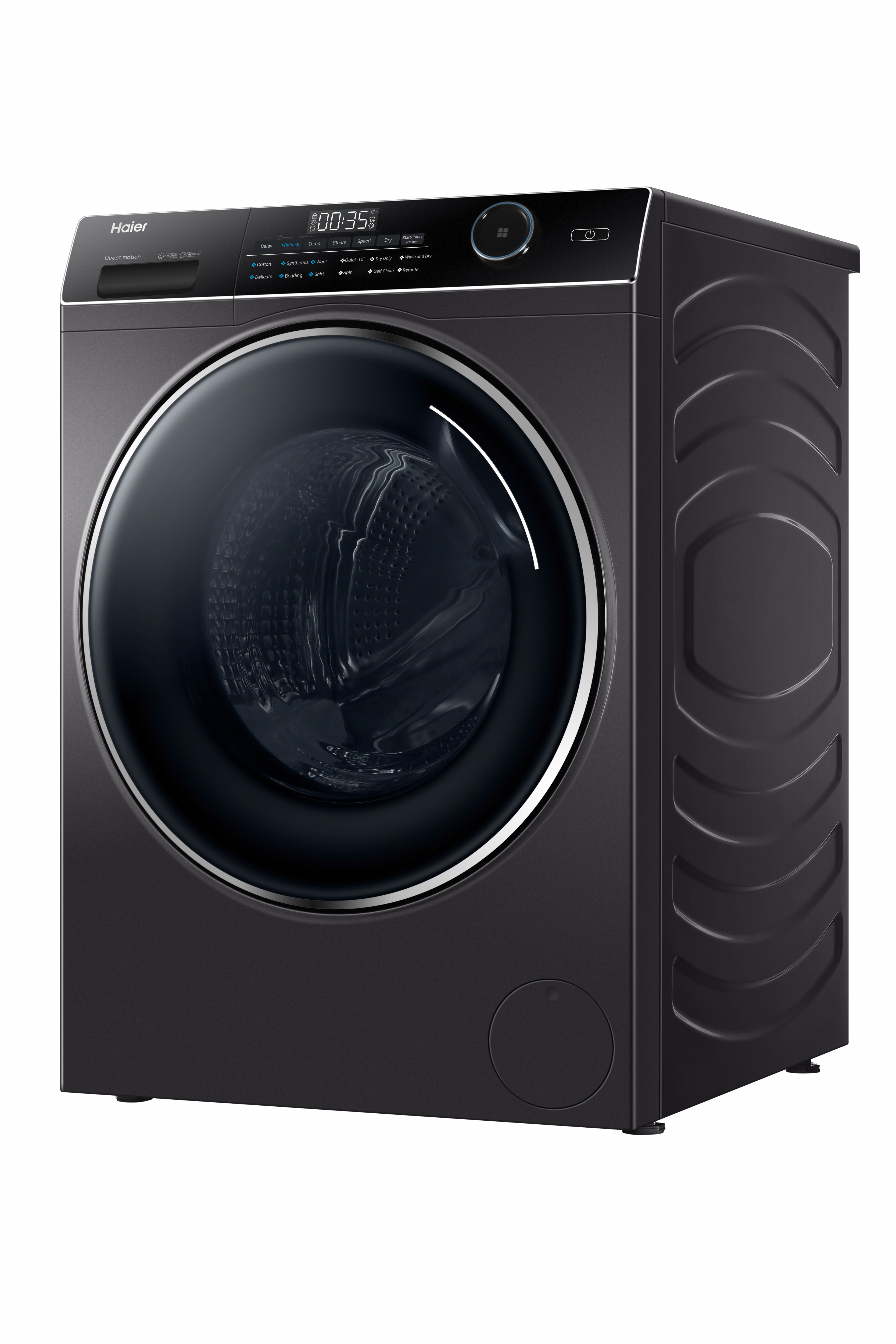 Haier Washer Dryer Combo 10.5KG wash + 7KG dry/525 drum/steam wash/DD motor/wifi (HWD105-B14959S8U1). 