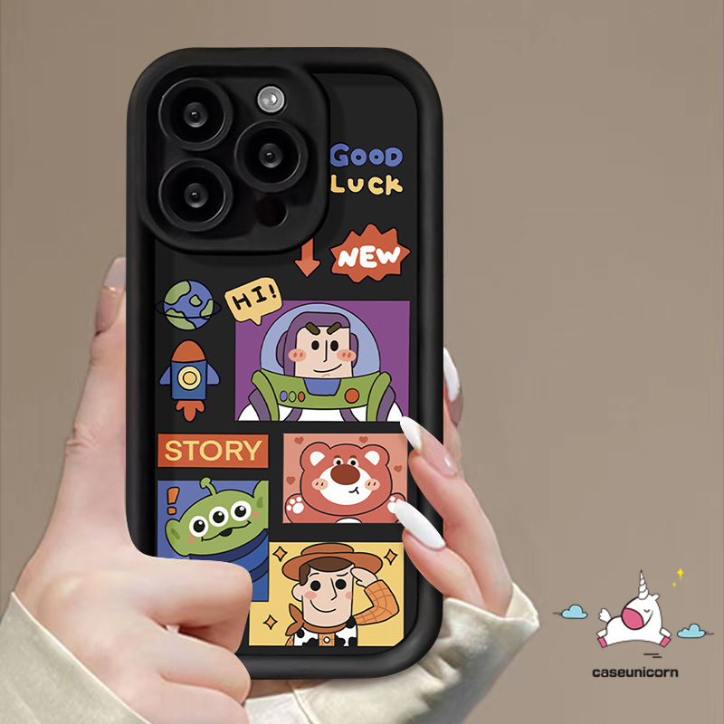 Angel Eyes Tulip Toy Story Buzz Lightyear Case Compatible For Samsung A12 A13 A34 A31 A32 A03s A50s A54 A30s A52s A53 A04s A20s A14 A50 A04E A51 A03 A23 A24 A30 A02s A11 A10s A20 A52 Soft Phone Cover. 