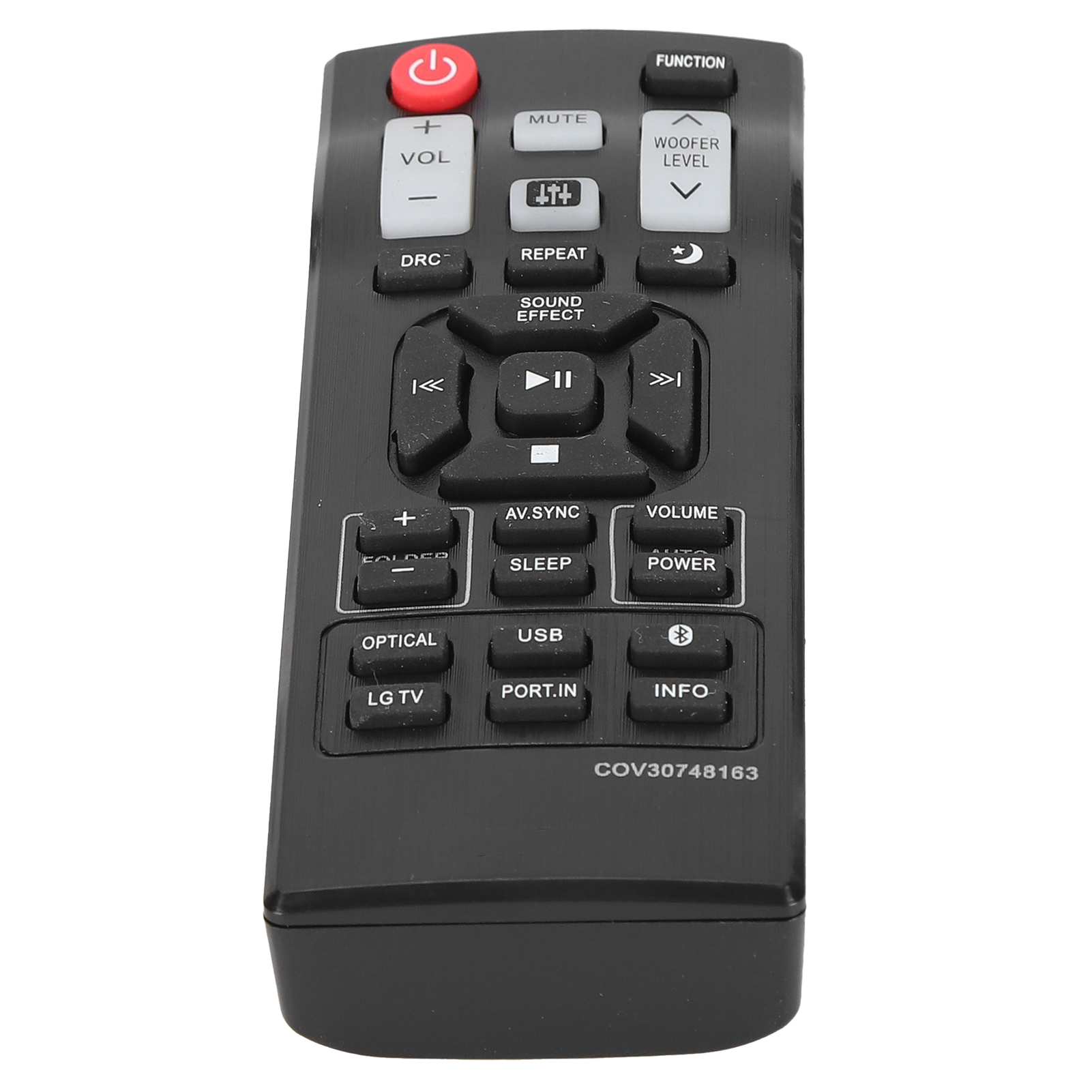 Soundbar Remote Control Replacement Black For LG LAS355B/LAC450B/LAS350B Model. 