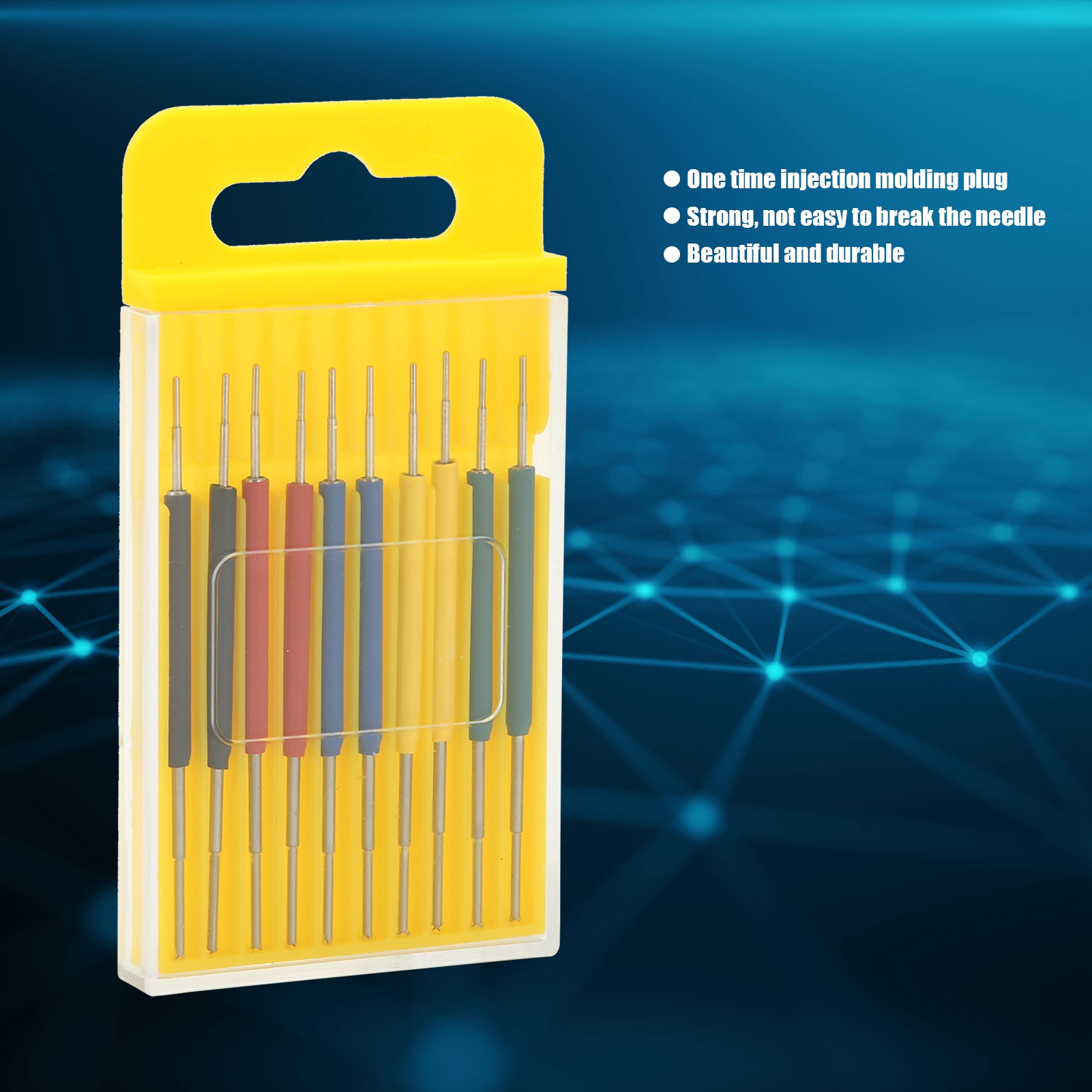 10Pcs Micro IC Hook Clip Mini SOP SOIC Test Leads Clamp Tester Multimeter Adapter. 