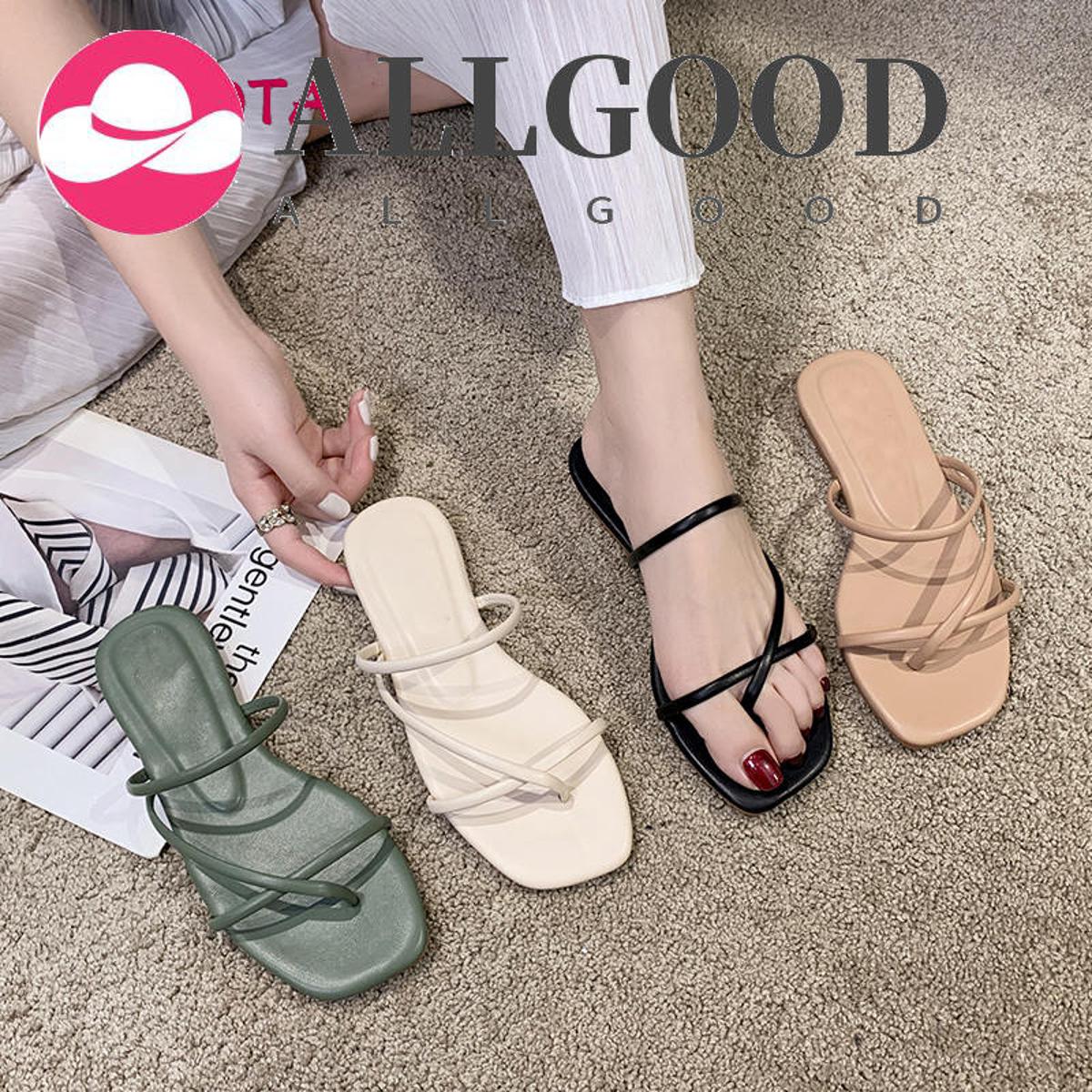 ladies sandals flat casual
