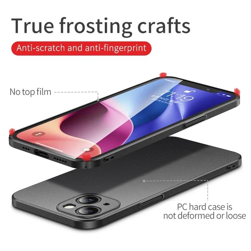 ni PluMax Mi5 Pro hone 1 Thin Matte Case 5 Shock Protection hone 1 Hard Plastic Ultra for iP Case for Apple iP1 12 13 14 1s Case. 