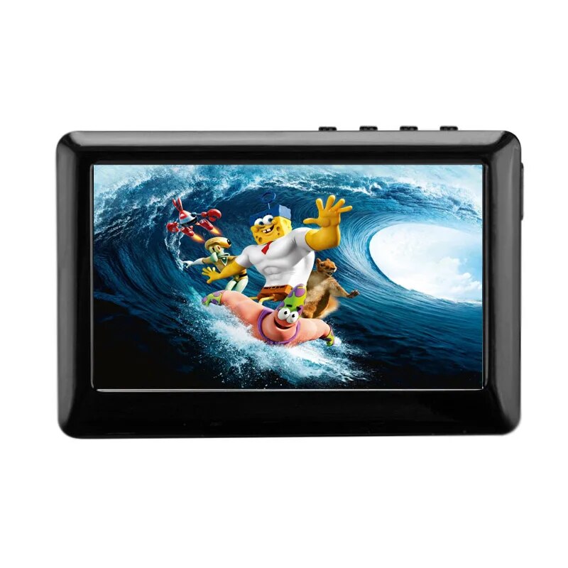 HD Touch Digital MP4 Player 8GB Build-in Speaker 4.3 Inch Screen MP4 Player Support Multinational Languages MP5 MP3 music player. 