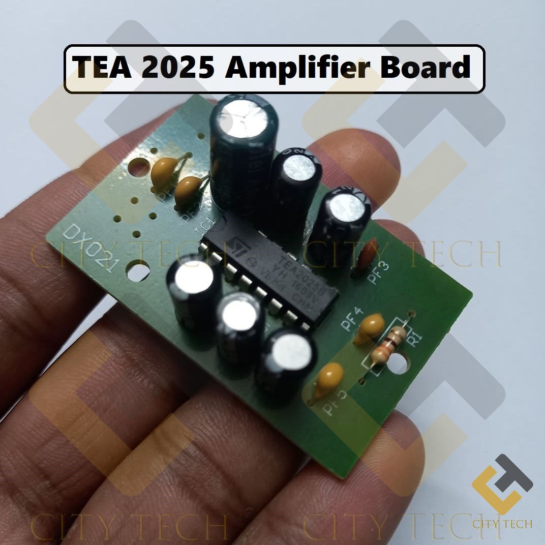 DX021 Audio Amplifier Local Circuit TEA2025 IC Mono Audio Amplifier Board DC 9V 12V 5w Digital Stereo Music Speaker Board DIY. 