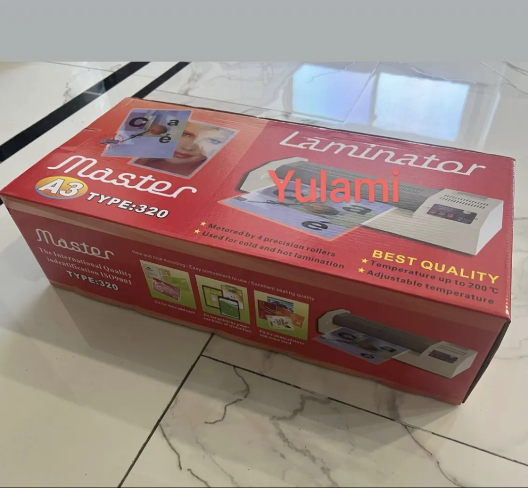 MASTER 320 BEST QUALITY A3-320 And KING A3-330D Laminating Machine A3 A4 Size 330mm Laminator Cold And Hot Photo Paper Document Laminator Machine. 