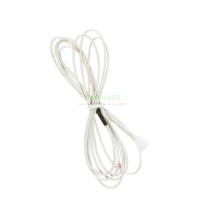 【YIYANGMAOYI111】Thermistor temperature sensor 1 meter cable DuPont head for 3S 3D Printer. 