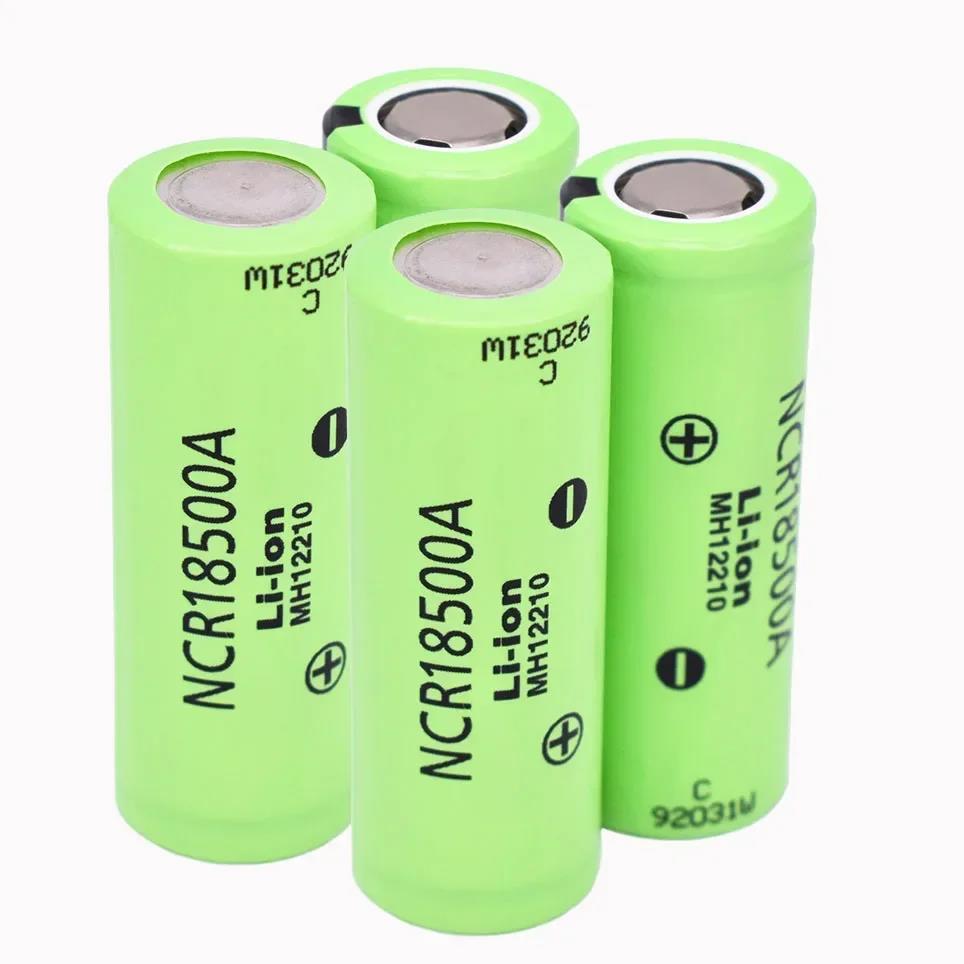 New high-quality 18500 3.7V 2040mAh NCR18500A 3.7V battery for flashlights, toy flashlights, etc lithium battery. 