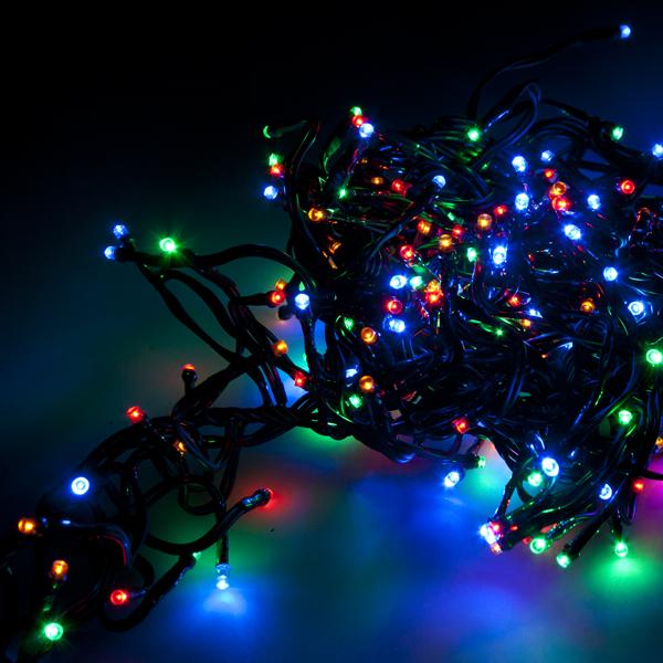 Multi Coloured Indoor Outdoor Multi Function LED Fairy Lights. 