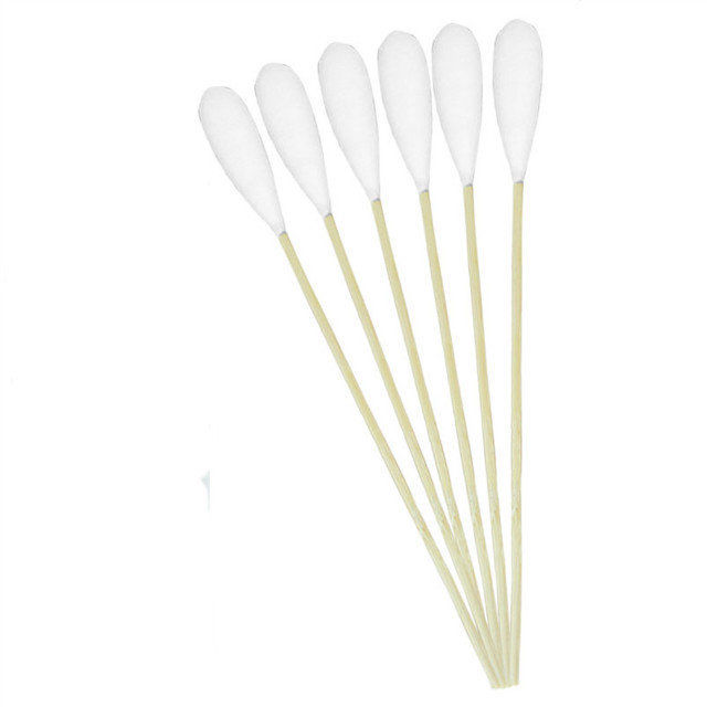 【Hey my home】10cm Swabs Extra Long Wood Handle Applicator Q-tip