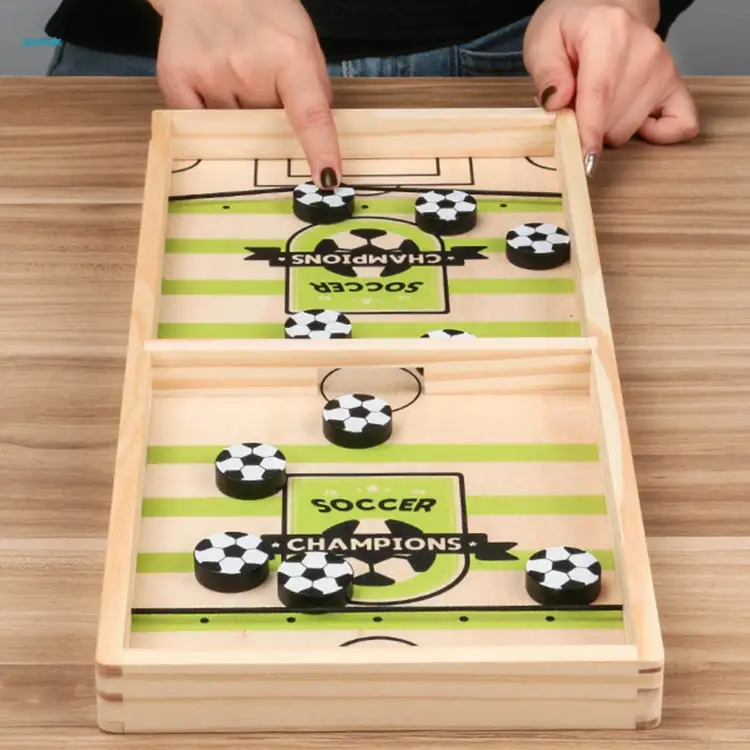 Fast Sling Puck Game Paced,Tinfence Table Desktop Battle,Winner Board Games  Toys for Adults Parent-Child Interactive Chess Toy Board Table Game (15.2