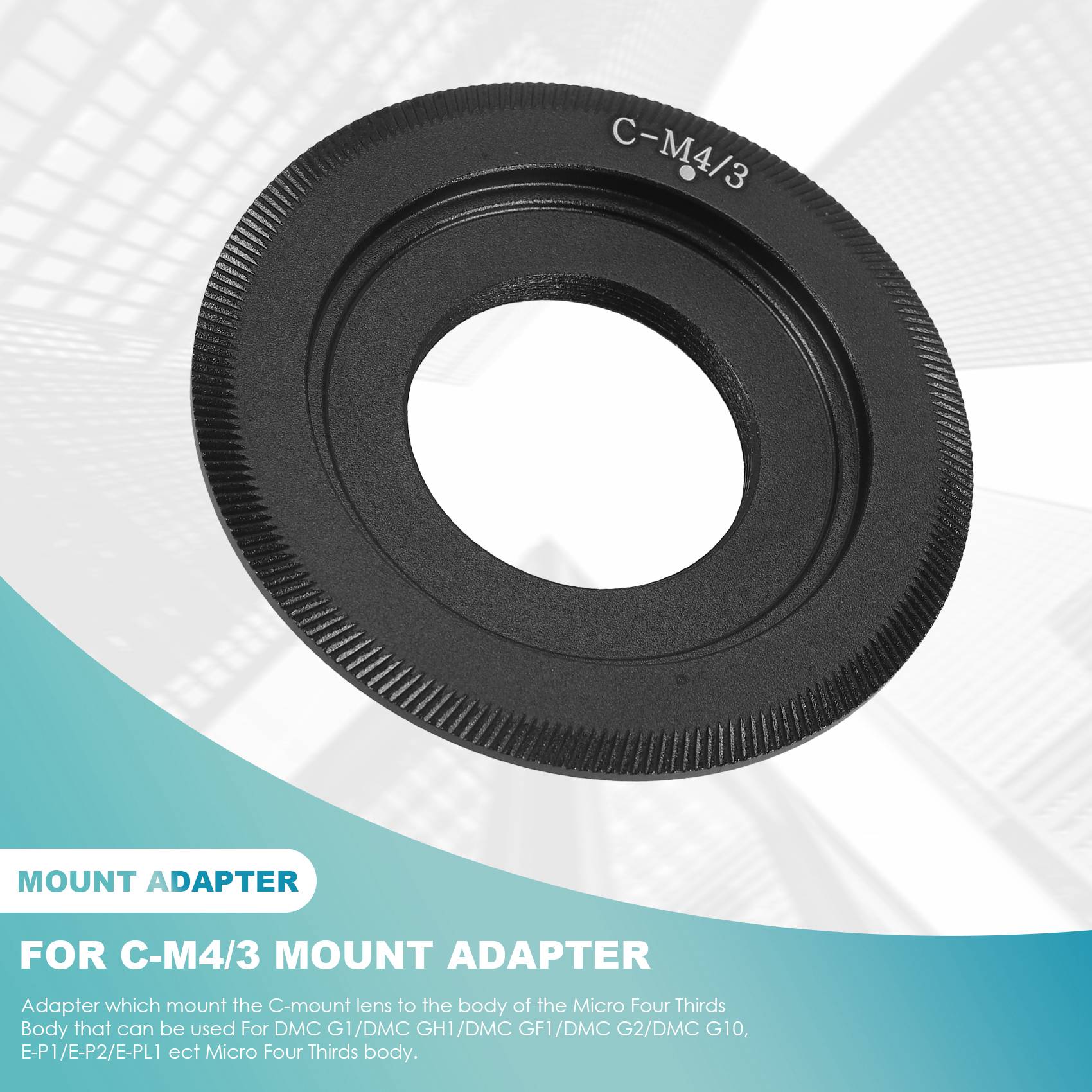 LKPCIGCXM C - mount lens - Micro Four Thirds (,for ) camera body support Lens Mount Adapter C - / 3. 