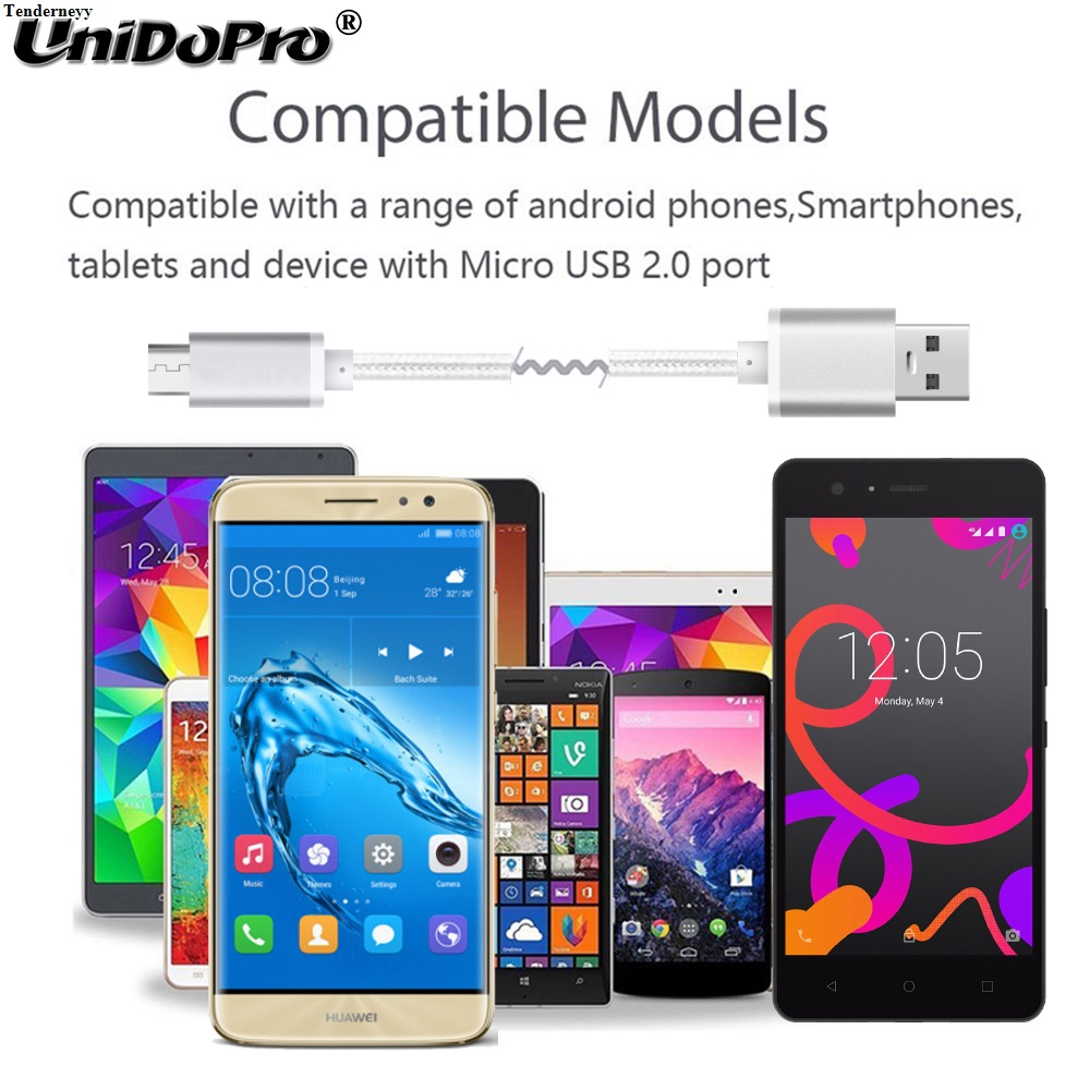 【Tenderneyy】3FT Micro USB Fast Charger for Archos Diamond Tab 2017, 101 Platinum 3G, 79b Neon, 156 Oxygen, 70c Neon Data Sync Charging Cable. 
