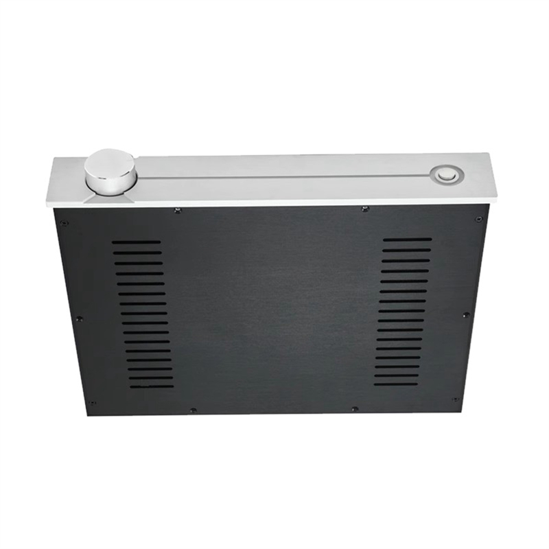 CJ-187 All-Aluminum DIY Preamp Case Audio Amplifier Chassis DAC Decoder Box Shell W430 H70 D310 Easy to Use Black. 