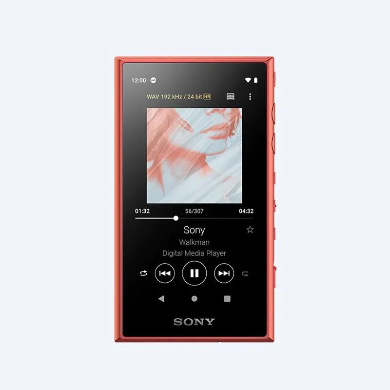 Sony Walkman NW-A105 Hi-Res Portable Digital MP3 Music Player NWA105HN 16GB MP3 WIFI Small Portable Player Without Headphones. 