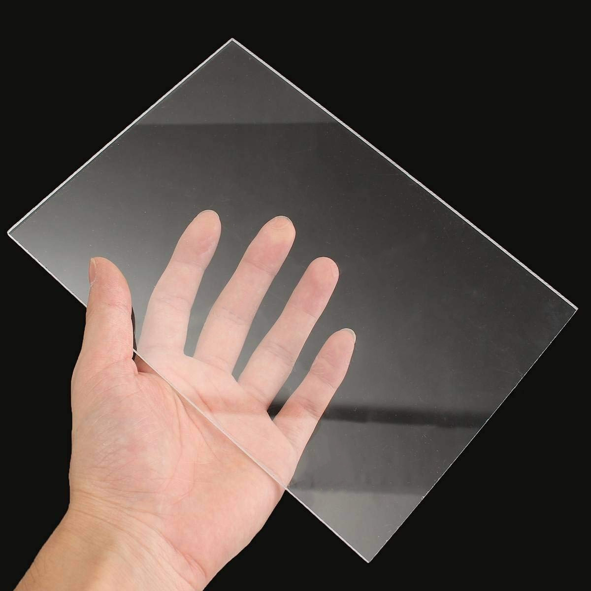 5mm Clear Transparent Acrylic Sheet for Craft and DIY Project 1x1 feet. 