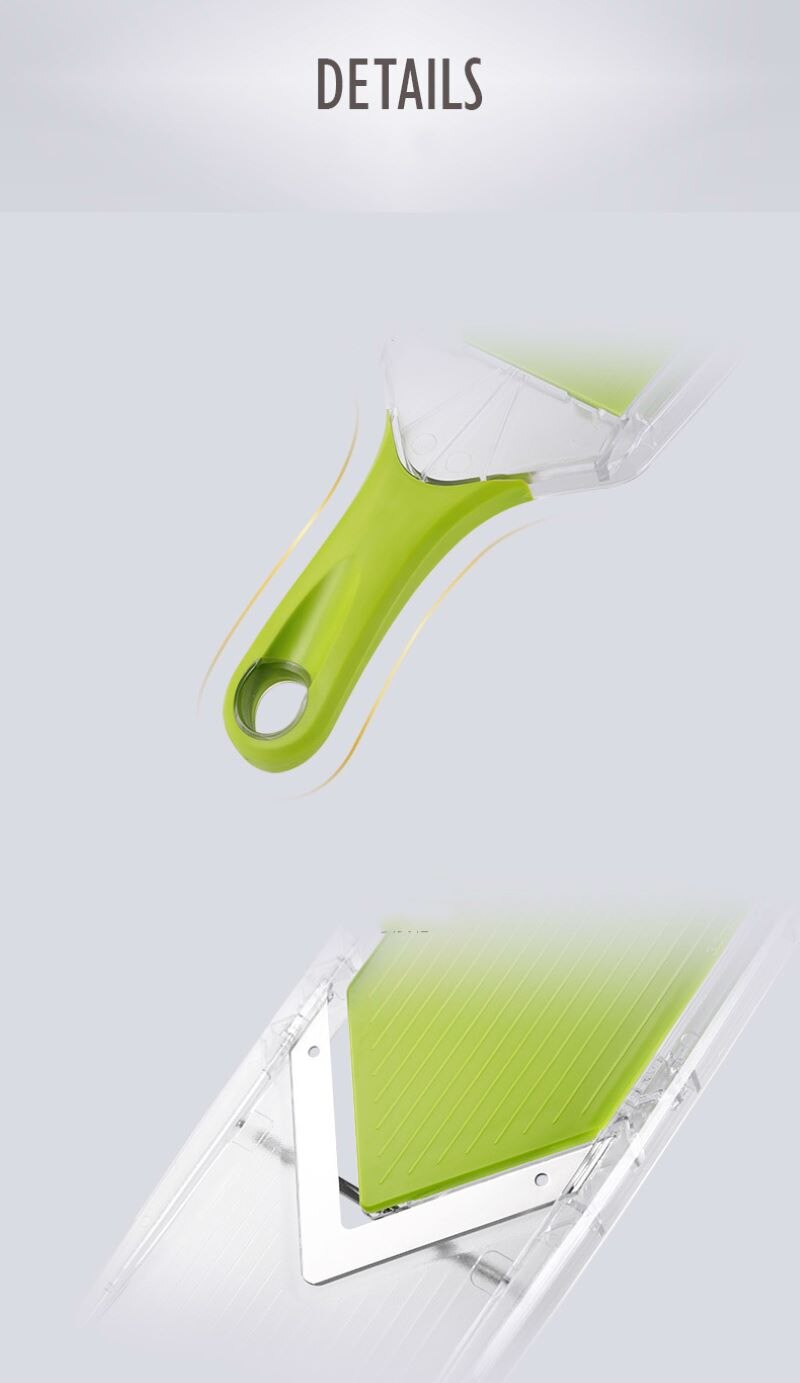 Adjustable Manual Fruit Slicer Fruit V Slicer Vegetable Julienne Cutter Lemon Slicing Tool With 4 Blade Kitchen Tool-Black. 
