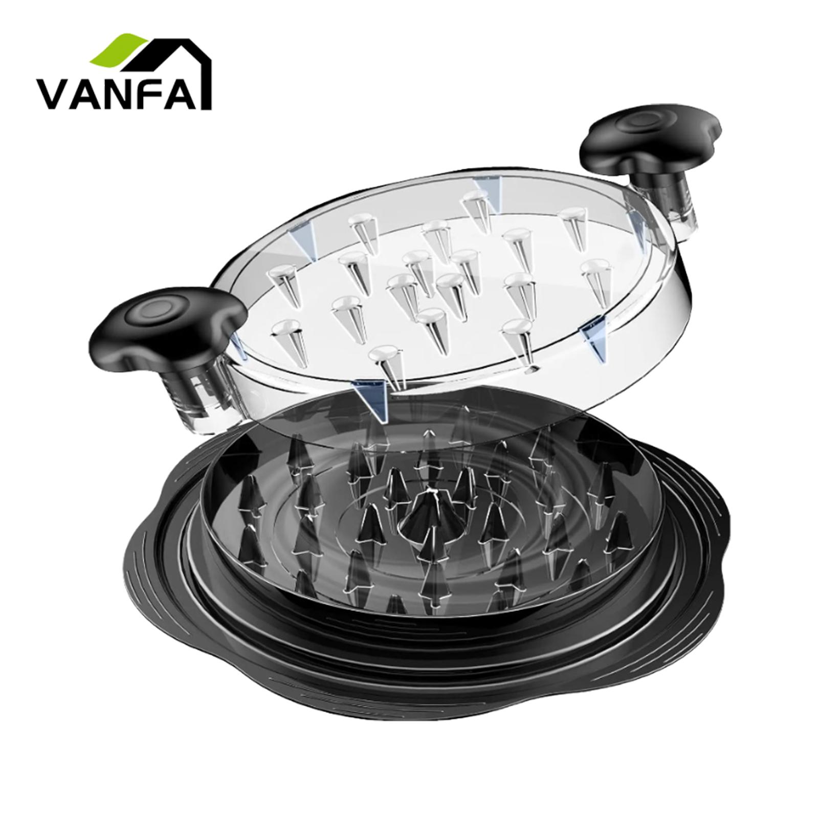 Chicken Nugget Maker Easy-to-use Chicken Shredder Tool for Quick Meal Prep Manual Chopper with -slip Handle Bpa Free Dishwasr Safe Perfect for Cooking. 