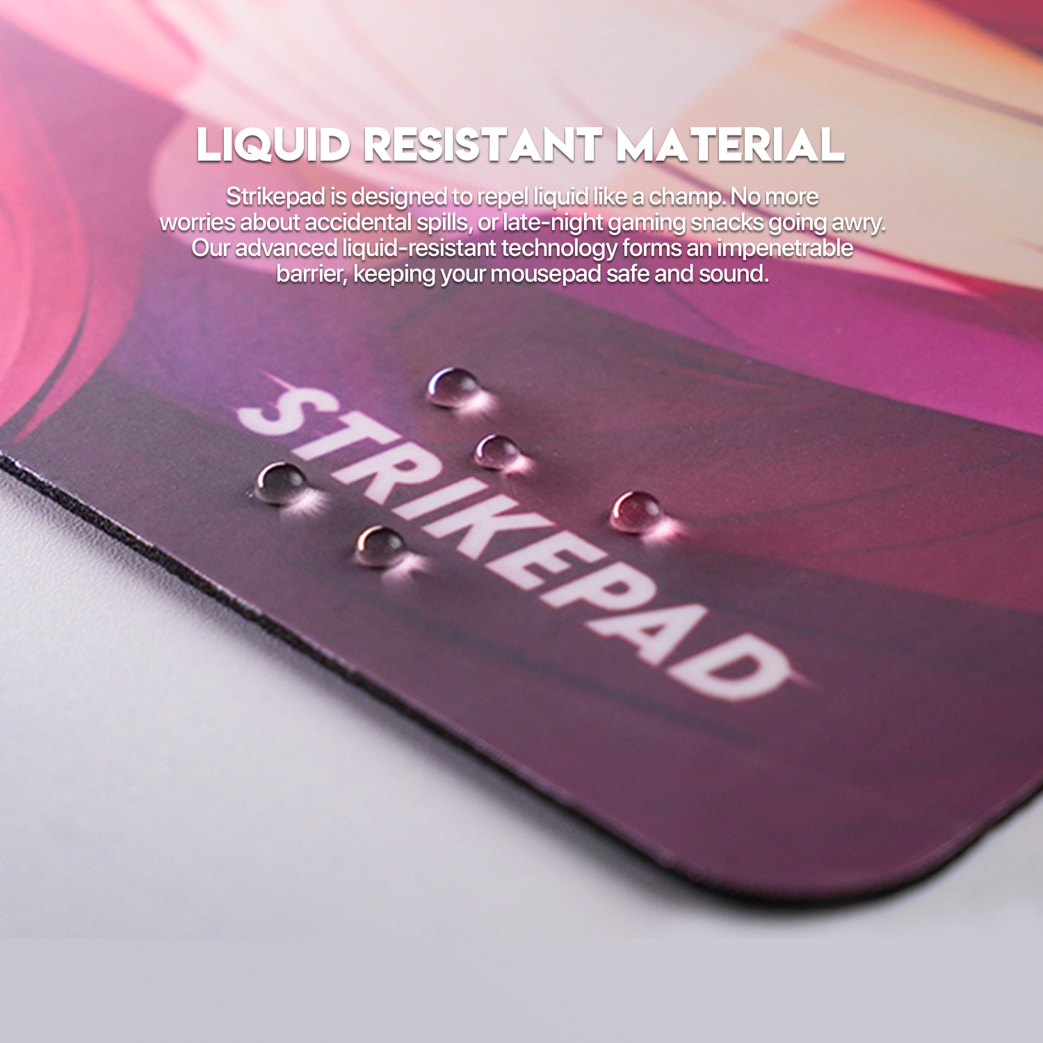 FANTECH MST491 Strikepad Mousepad Anti-Slip Base & Ultra fast Gaming Mousepad. 