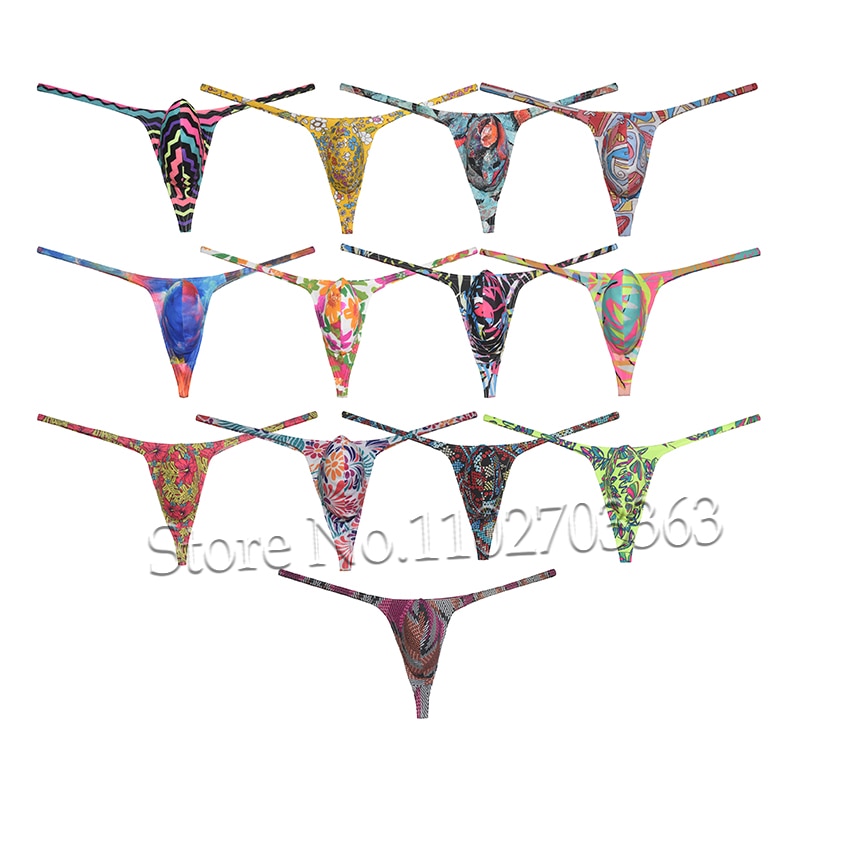 【Latei Posies】 Bodybuilding Pouch G-String Thong Men's Underwear for Physique Posing, Mankini Tangas